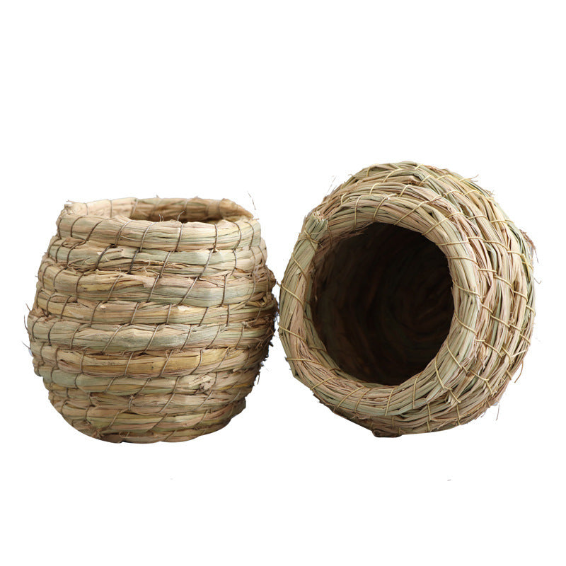 27-Straw Warm Bird Nest nido per uccelli