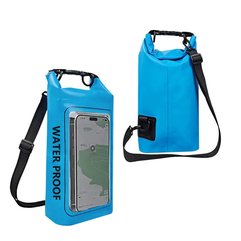 01-Borsa impermeabile 2L touch screen | Trekking, kayak, surf, rafting