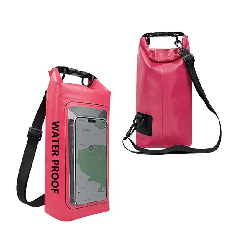 01-Borsa impermeabile 2L touch screen | Trekking, kayak, surf, rafting