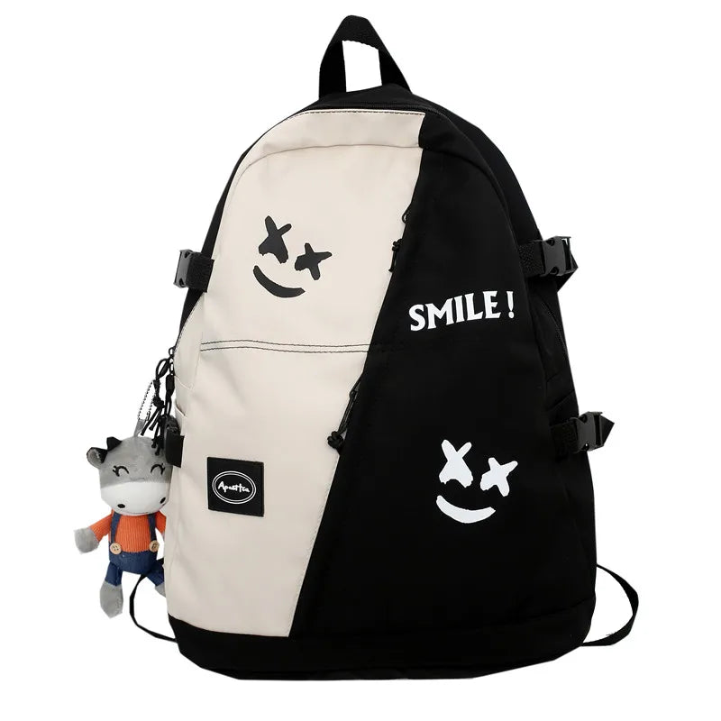 01-Zaino grande invernale moda viaggio scuola laptop unisex