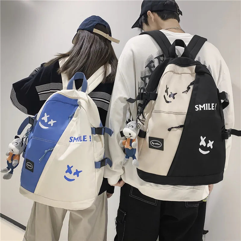 01-Zaino grande invernale moda viaggio scuola laptop unisex