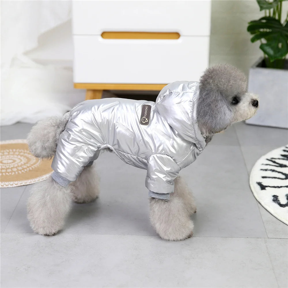 Vestiti Pet Dog Clothing Winter Warm Clothes For Small Dogs Puppy Coat Thicken Clothes Waterproof Dogs Jacket Clothing Cotton mascotas