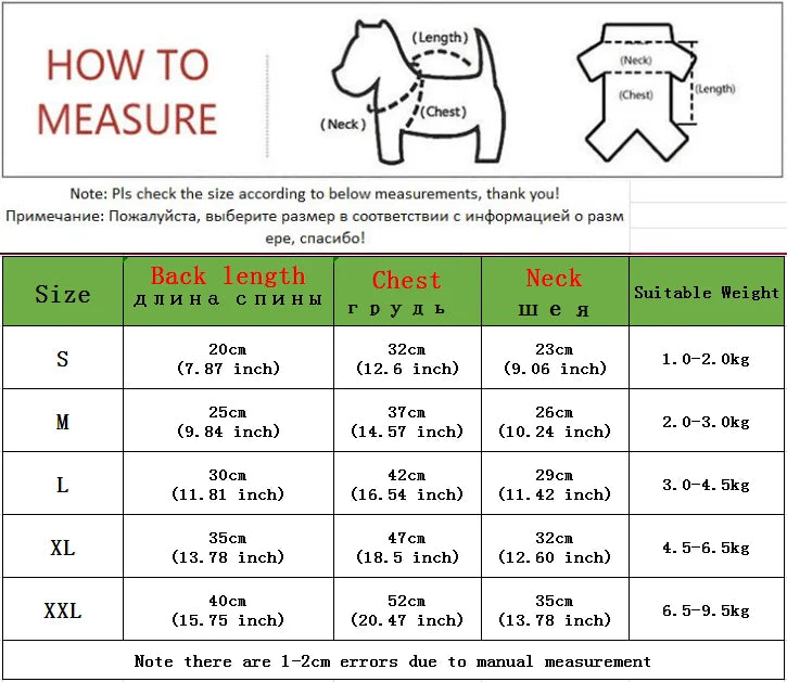 Vestiti Pet Dog Clothing Winter Warm Clothes For Small Dogs Puppy Coat Thicken Clothes Waterproof Dogs Jacket Clothing Cotton mascotas