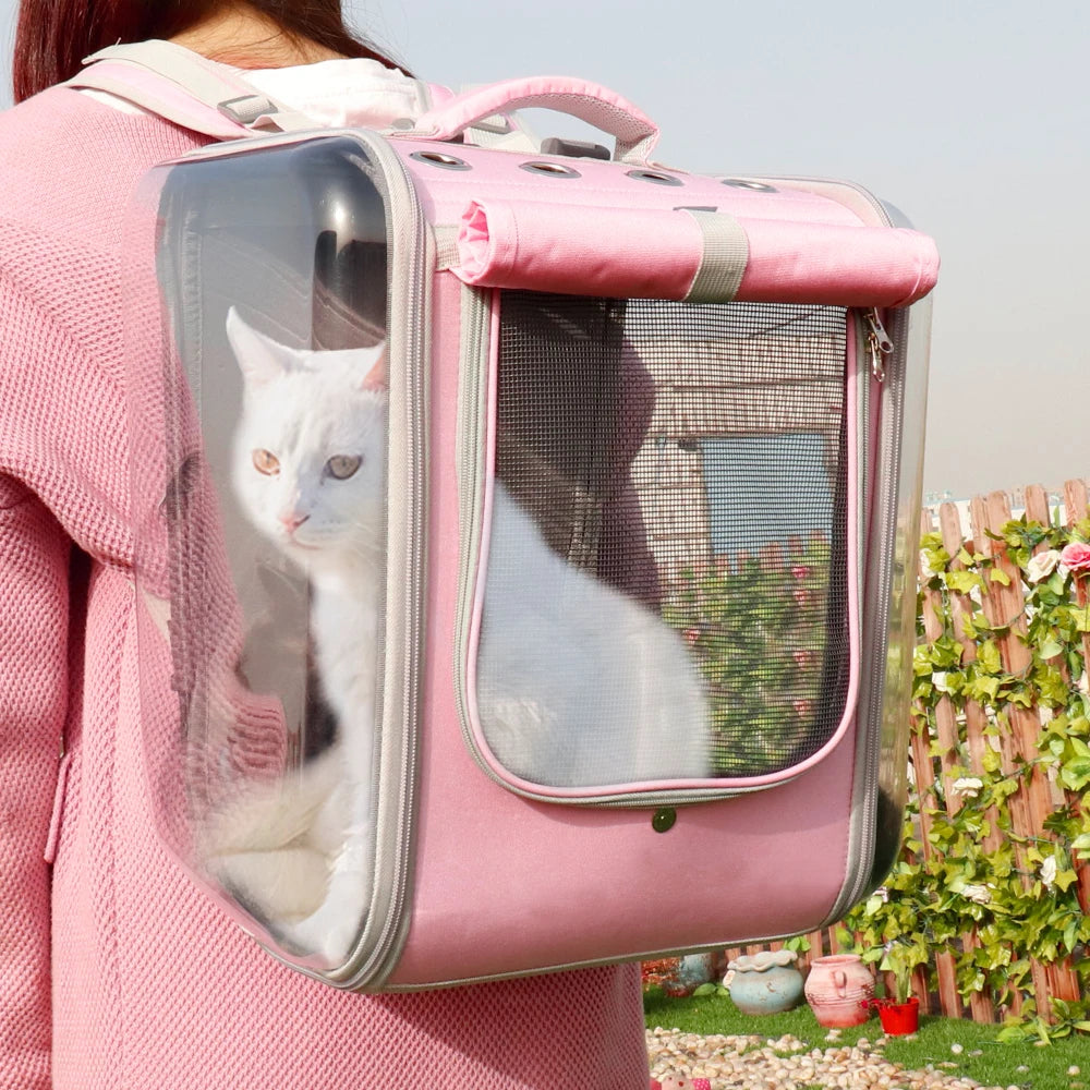 Trasportino Pet Carrier For Dogs Cat Breathable Dog Backpack Cat Carrier Carrying Bag Portable Dog Outdoor Travel Bag for Yorkie Chihuahua