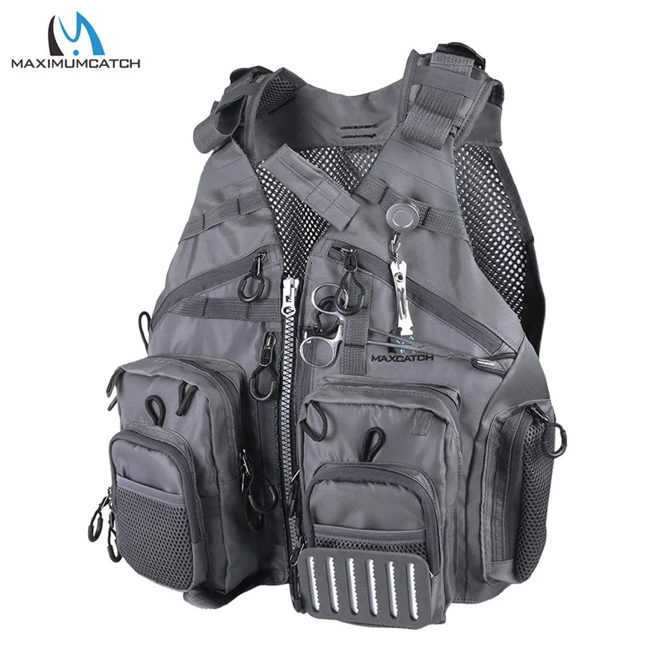 24-Zaino gilet multitasca adatto per pesca a caccia.