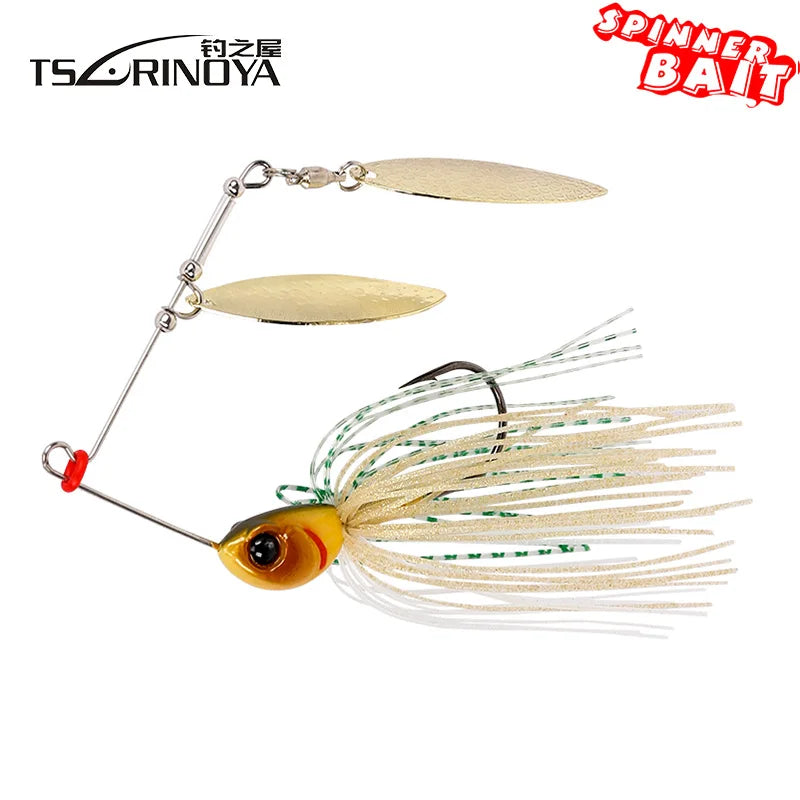 26-TSURINOYA 7g/10g Spinner Cucchiaio Da Pesca.