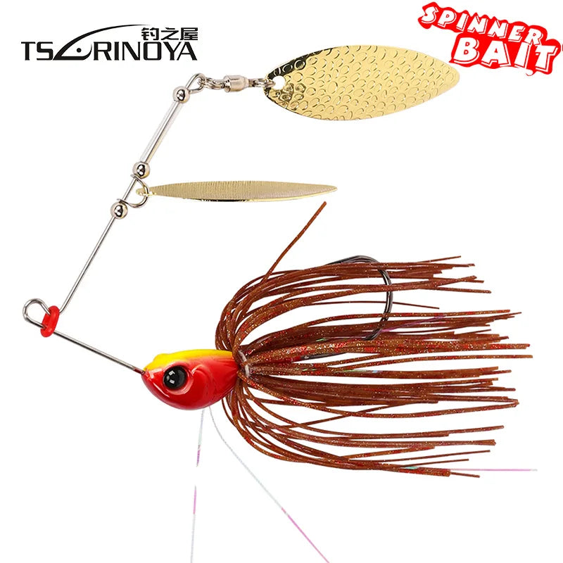 26-TSURINOYA 7g/10g Spinner Cucchiaio Da Pesca.