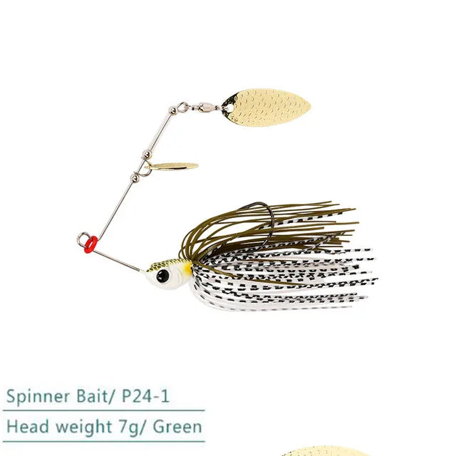 26-TSURINOYA 7g/10g Spinner Cucchiaio Da Pesca.