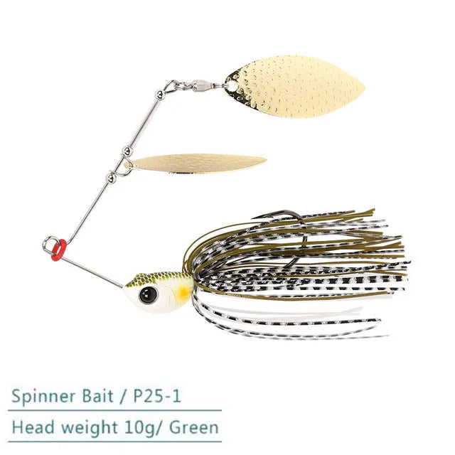 26-TSURINOYA 7g/10g Spinner Cucchiaio Da Pesca.