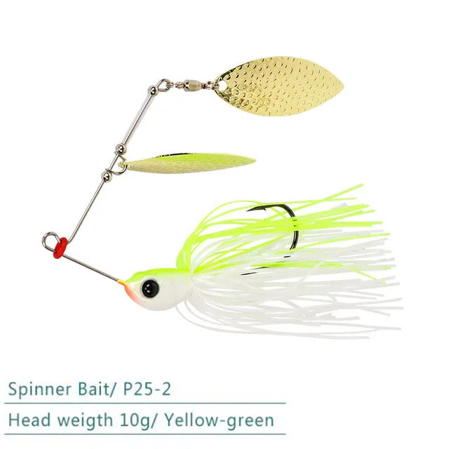 26-TSURINOYA 7g/10g Spinner Cucchiaio Da Pesca.