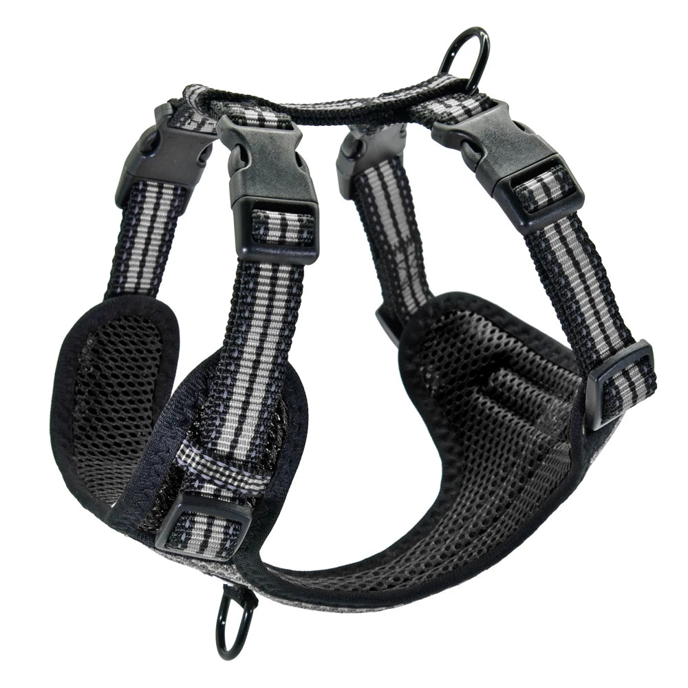03-Pettorina Regolabile Riflettente per Cani – Comoda Sicura Disponibile in Vari Colori
