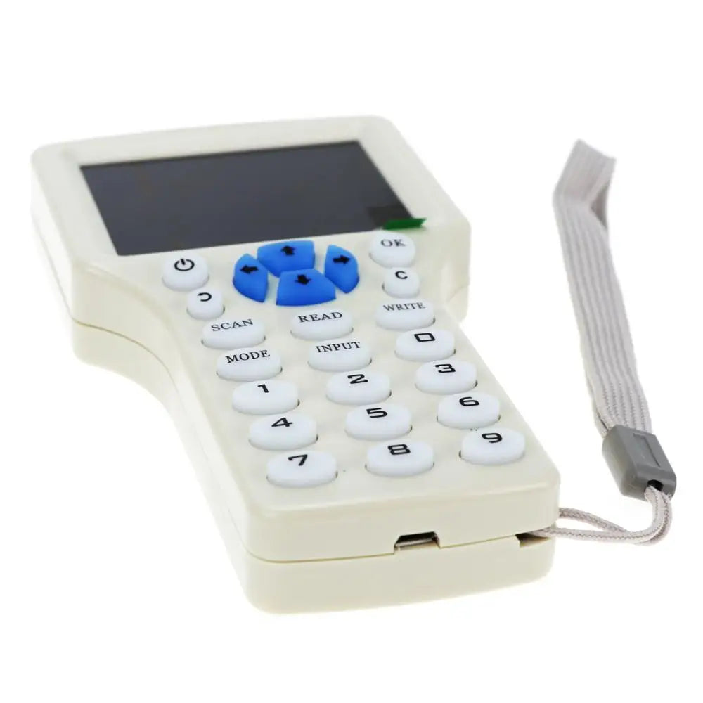 RFID Copier Writer Readers Duplicator 125KHz 13.56MHz USB Programmer NFC Smart 10 Frequency Key fob Cards Reader UID Decoder