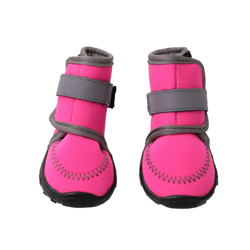 Scarpe New Dog Shoes Winter Pet Puppies Footwear Rain Snow Waterproof Booties Anti-slip Shoes for Small Large Dogs Pet Products