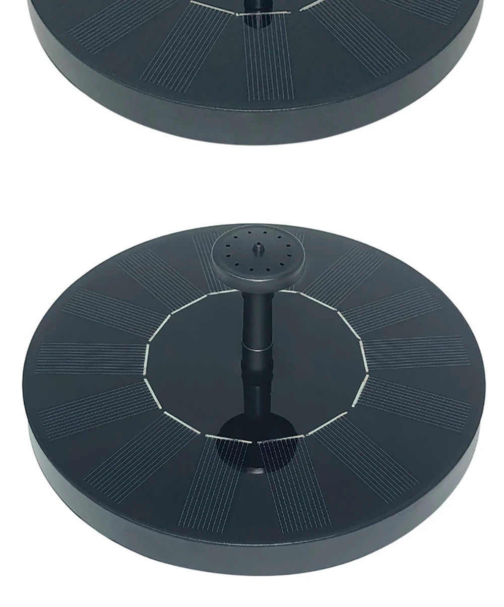 Mini Solar Water Fountain Pool Pond Waterfall Fountain Garden Decoration Outdoor Bird Bath Solar Powered Fountain Floating Water