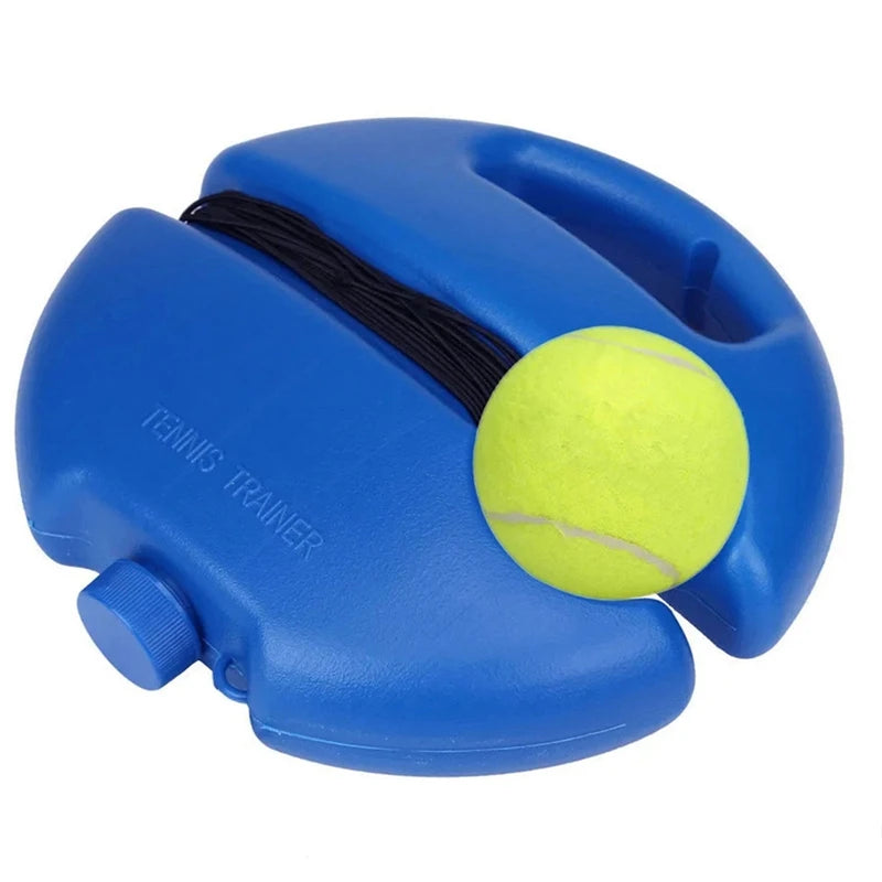 1set Tennis Trainer Professional Training Primary Tool Self-study Rebound Ball Exercise Tennis Ball Indoor Tennis Practice Tool