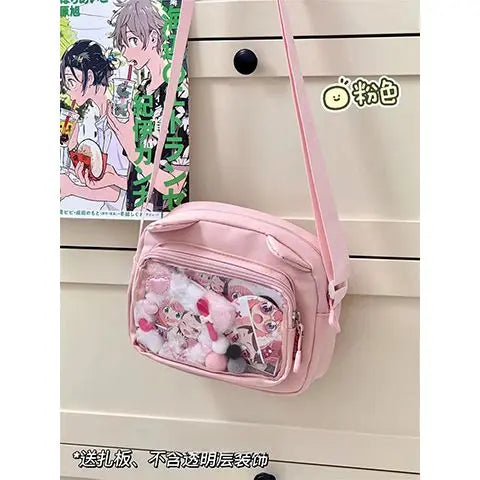 001-Borsa trasparente - cartoni animati