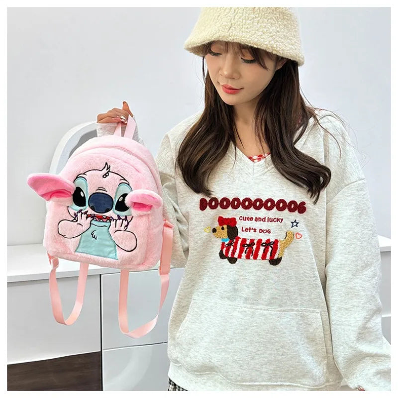 01-Zaino Stitch Kawaii | Cartoni animati, scuola e tempo libero