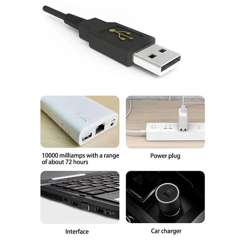 Portable USB Aquarium Air Pump:Mini Oxygenator for Fish Tanks and Aquatic Accessories