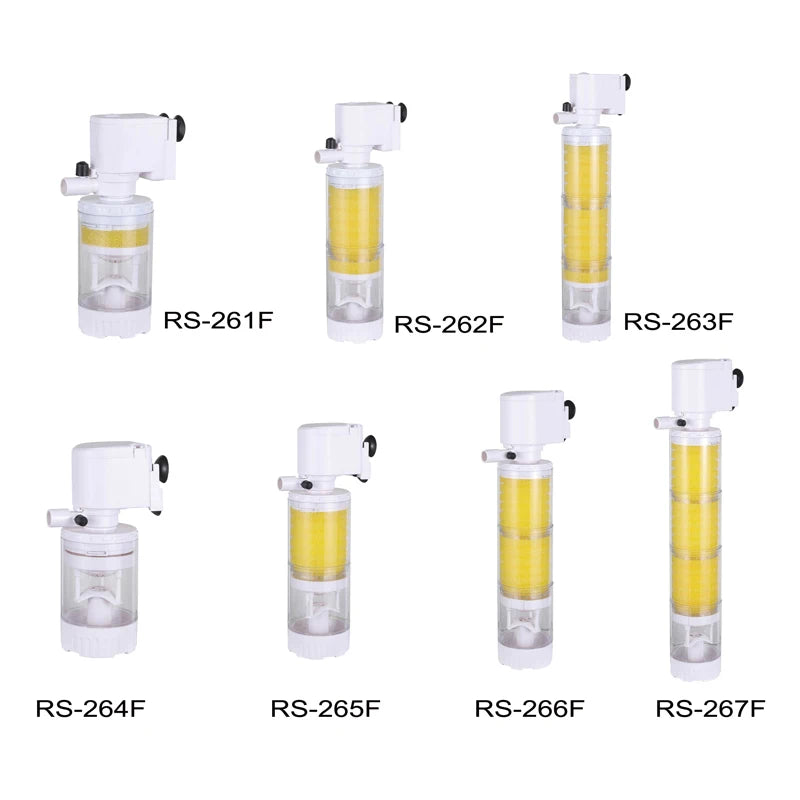 25-Filtro Pompa Multifunzione 3 in 1 per Acquario 220V – Filtrazione, Ossigenazione e Circolazione.