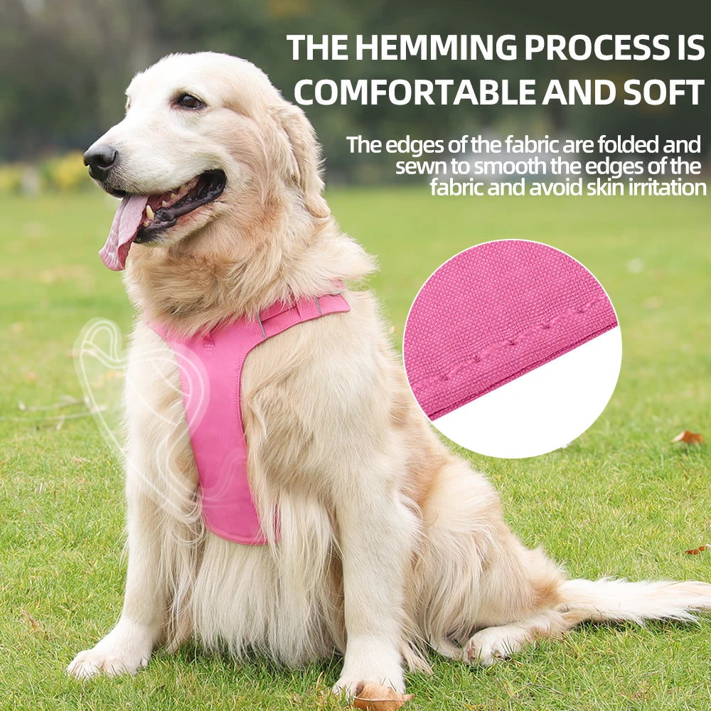 Pettorina Dog Harness Upgraded Nylon Waterproof Tactical Vest for Small Medium Large Dogs Reflective Dog Harnesses Pet Dogs Accessoires