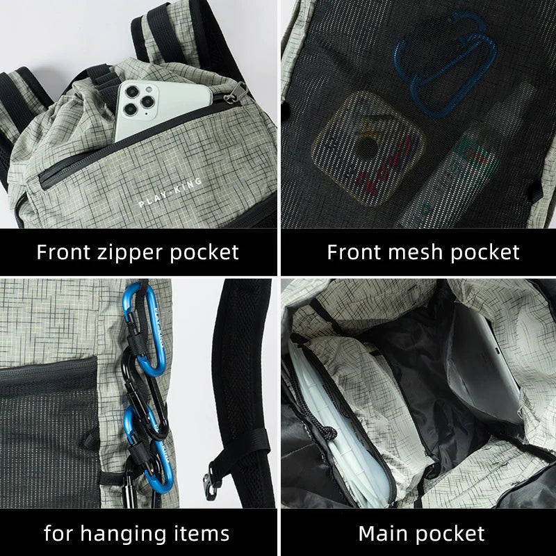 01-Zaino Multitasche Leggero | Per Trekking, Viaggi e Attività Outdoor