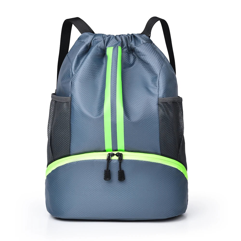 01-Zaino Palestra Unisex Impermeabile β Scomparto Bagnato/Asciutto
