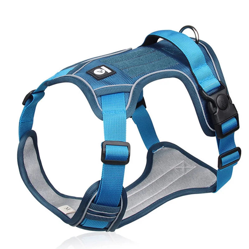 Pettorina Military Dog Breathable Harness Pet German Shepherd Training Reflective Vest Tactical Dog Lightness Harness For Dogs Accessories