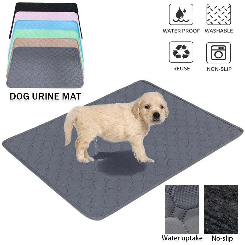 Reusable Dog Pee Pad Blanket Dog Urine Pads Absorbent Diaper Puppy Training Pad Pets Bed for Pet Car Seat Cover Pet Supplies