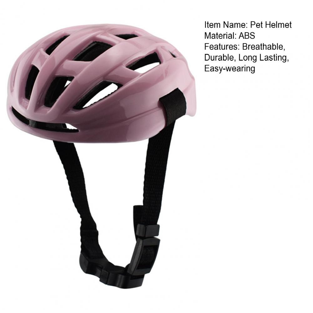 Pet Headgear Multicolor Dog Motorcycle Helmet Safe Unique Integrated Design Dog Motorcycle Helmet Pet Accessories