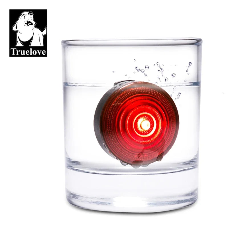 Truelove Luce LED di sicurezza per zaino con imbracatura per collare da indossare per animali domestici con batteria resistente all'acqua e lunga durata continua TLD19101