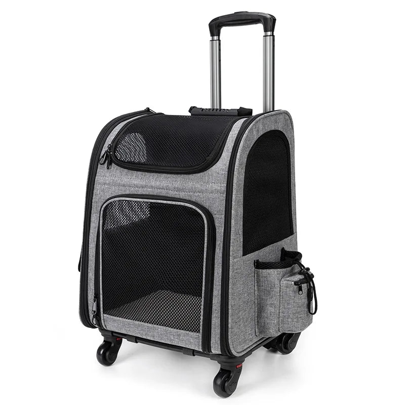 Trasportino Pet Bag Suitcase Foldable dog bag Portable expandable large capacity Removable Backpack Cat Bag Suit for 8kg Pet