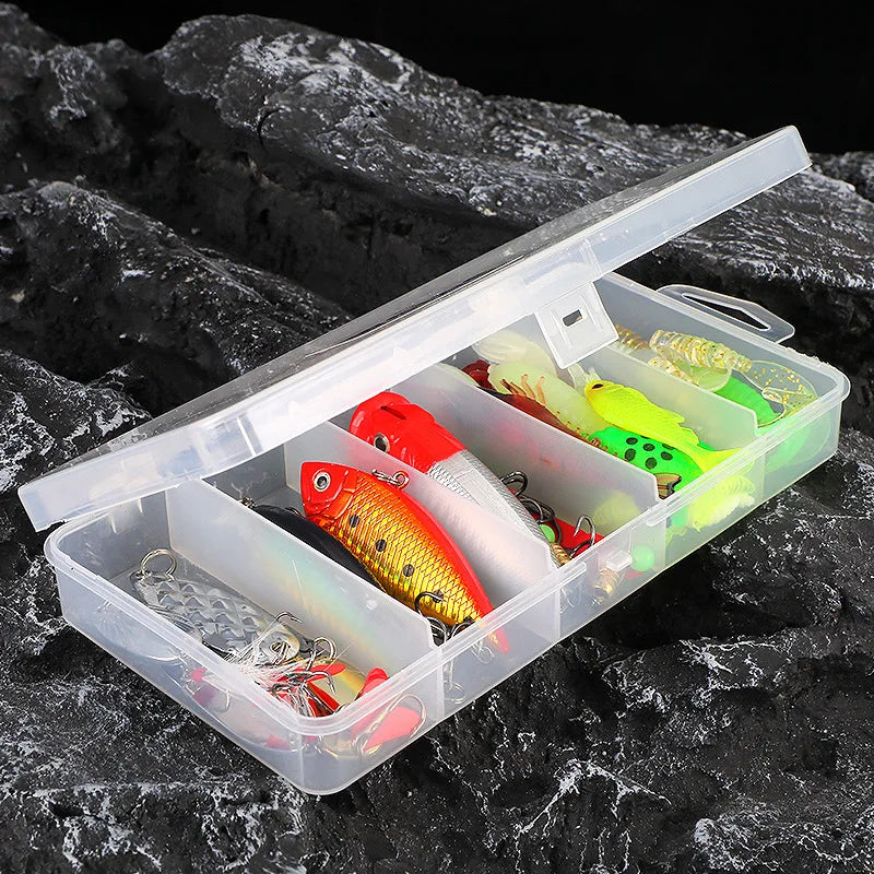26-Kit esca da pesca 78 pezzi Set completo.