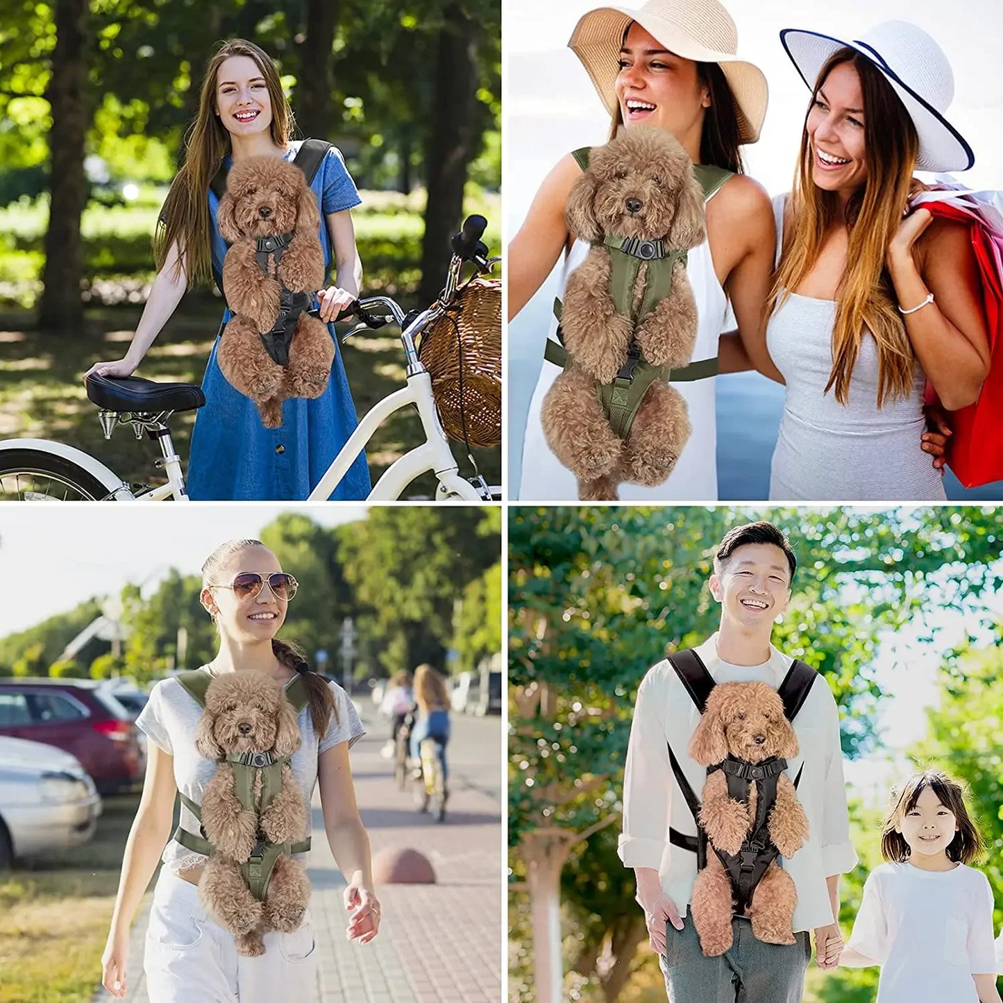 Trasportini Pet Backpack Carrier For Cat Dogs Front Travel Dog Bag Carrying For Animals Small Medium Dogs Bulldog Puppy Mochila Para Perro