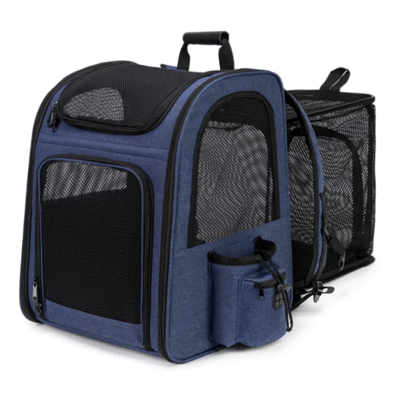 Trasportino Pet Bag Suitcase Foldable dog bag Portable expandable large capacity Removable Backpack Cat Bag Suit for 8kg Pet