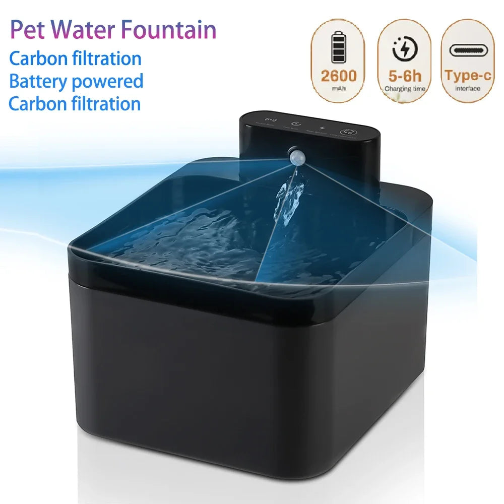 001-Dispenser Automatico Acqua per Gatti – Wireless & Smart