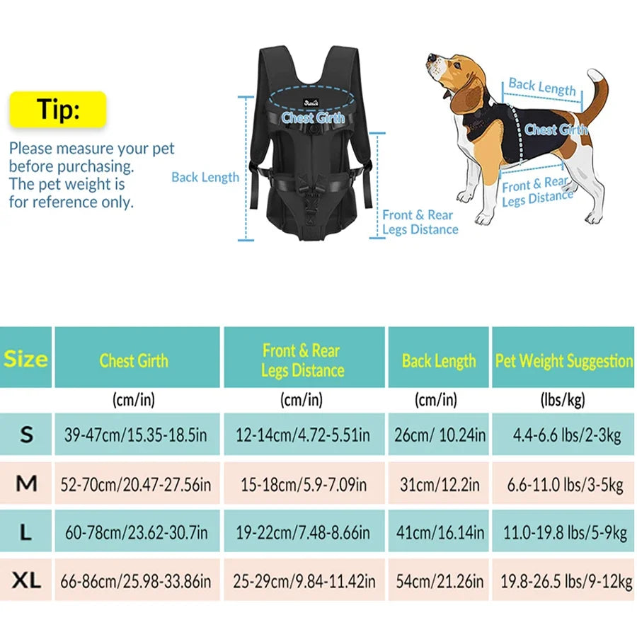 Trasportini Pet Backpack Carrier For Cat Dogs Front Travel Dog Bag Carrying For Animals Small Medium Dogs Bulldog Puppy Mochila Para Perro