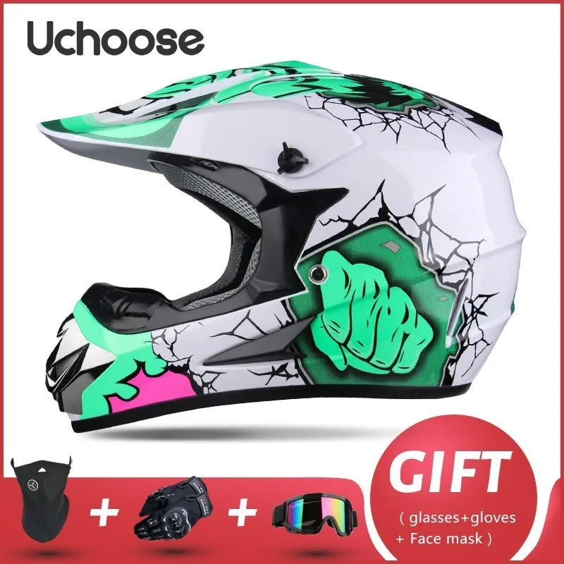 50-Casco moto fuoristrada DOT Racing | Off-Road DOT Racing Helmet