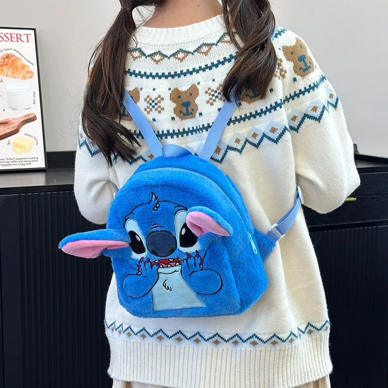 01-Zaino Stitch Kawaii | Cartoni animati, scuola e tempo libero