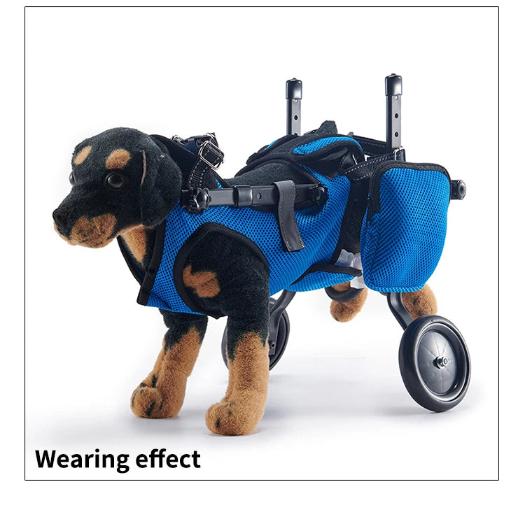 Veicolo per la riabilitazione dei caniCani di piccola tagliaVeicolo per la mobilità assistibile Veicolo per disabili per animali Veicolo per ausilio alla camminata per cani