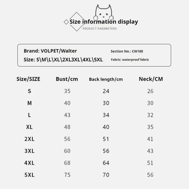 Vestiti Big dog raincoat reflective waterproof windproof hooded raincoat large dog clothing outdoor raincoat dog clothing jacket