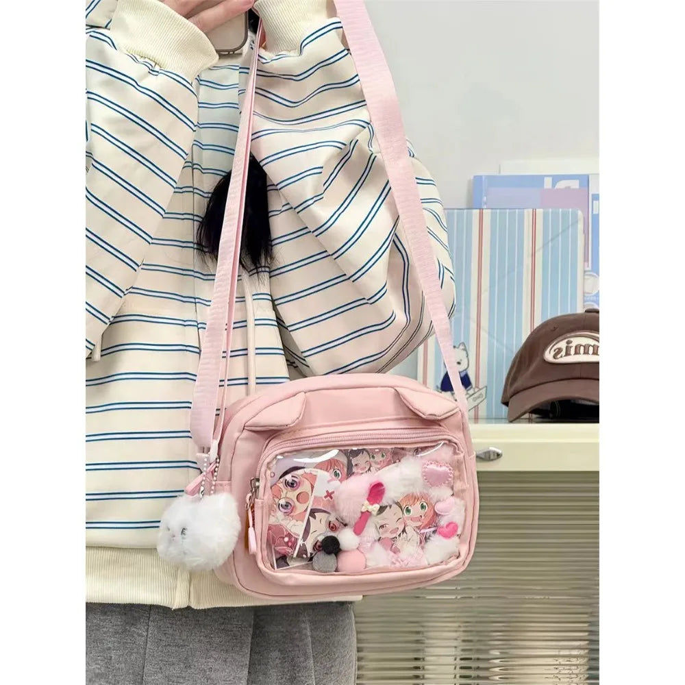 001-Borsa trasparente - cartoni animati