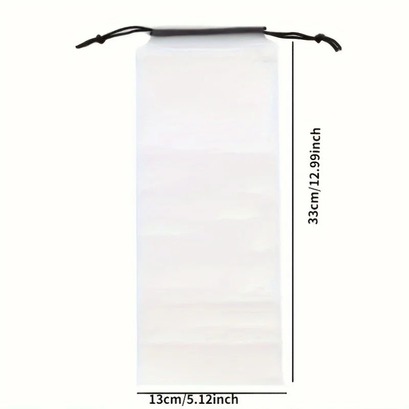 Transparent Waterproof Umbrella Storage Bag Organizer Umbrella Accessories Portable Reusable Drawstring Bag Home Storage bag