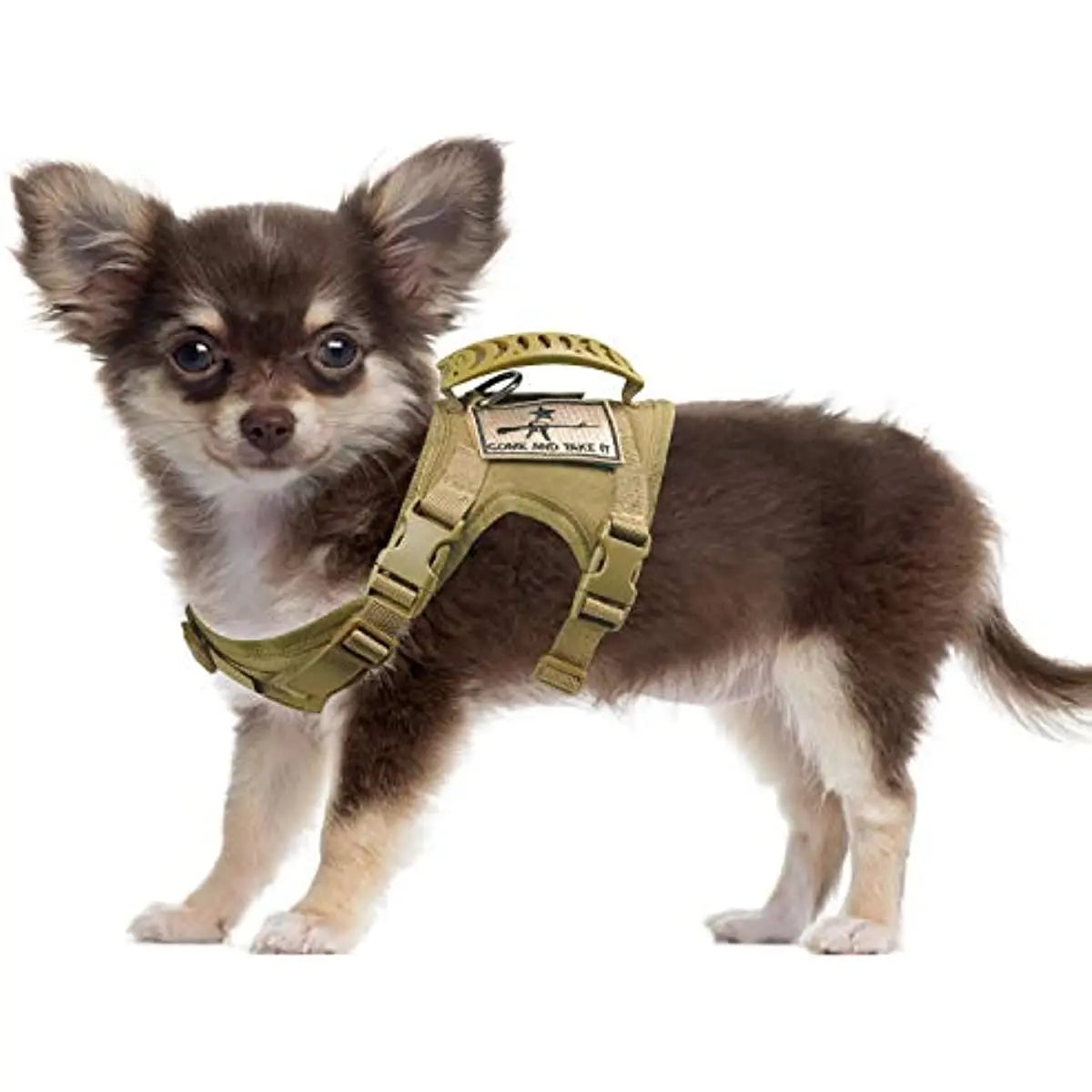 03-Gilet Tattico Regolabile per Cani Piccoli – Outdoor & Allenamento