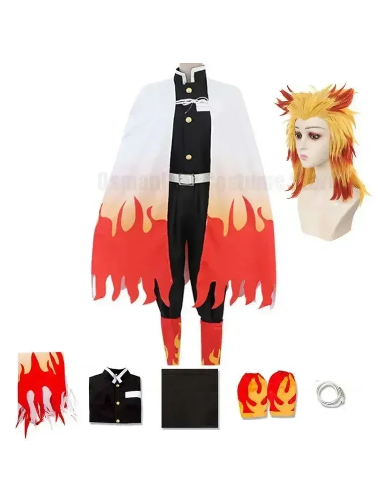 90-Demon Slayer Nezuko Kamado Cosplay Kimono Donna Halloween