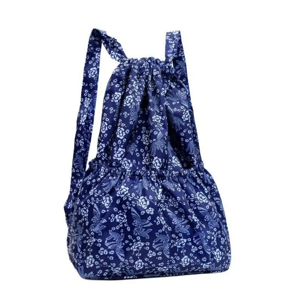 01-Zaino Borsa Pieghevole Impermeabile – Spesa & Tempo Libero 🌸