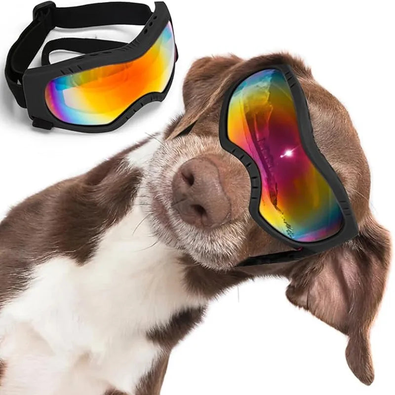 04a-Occhiali da Sole UV per Cani Grandi – Regolabili Outdoor Sport