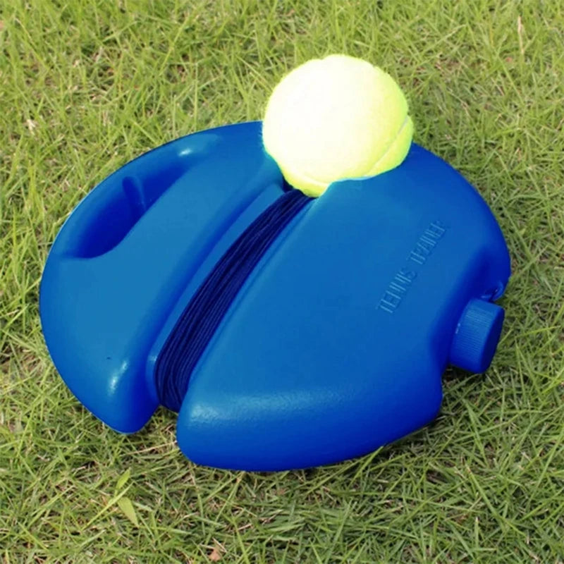 1set Tennis Trainer Professional Training Primary Tool Self-study Rebound Ball Exercise Tennis Ball Indoor Tennis Practice Tool