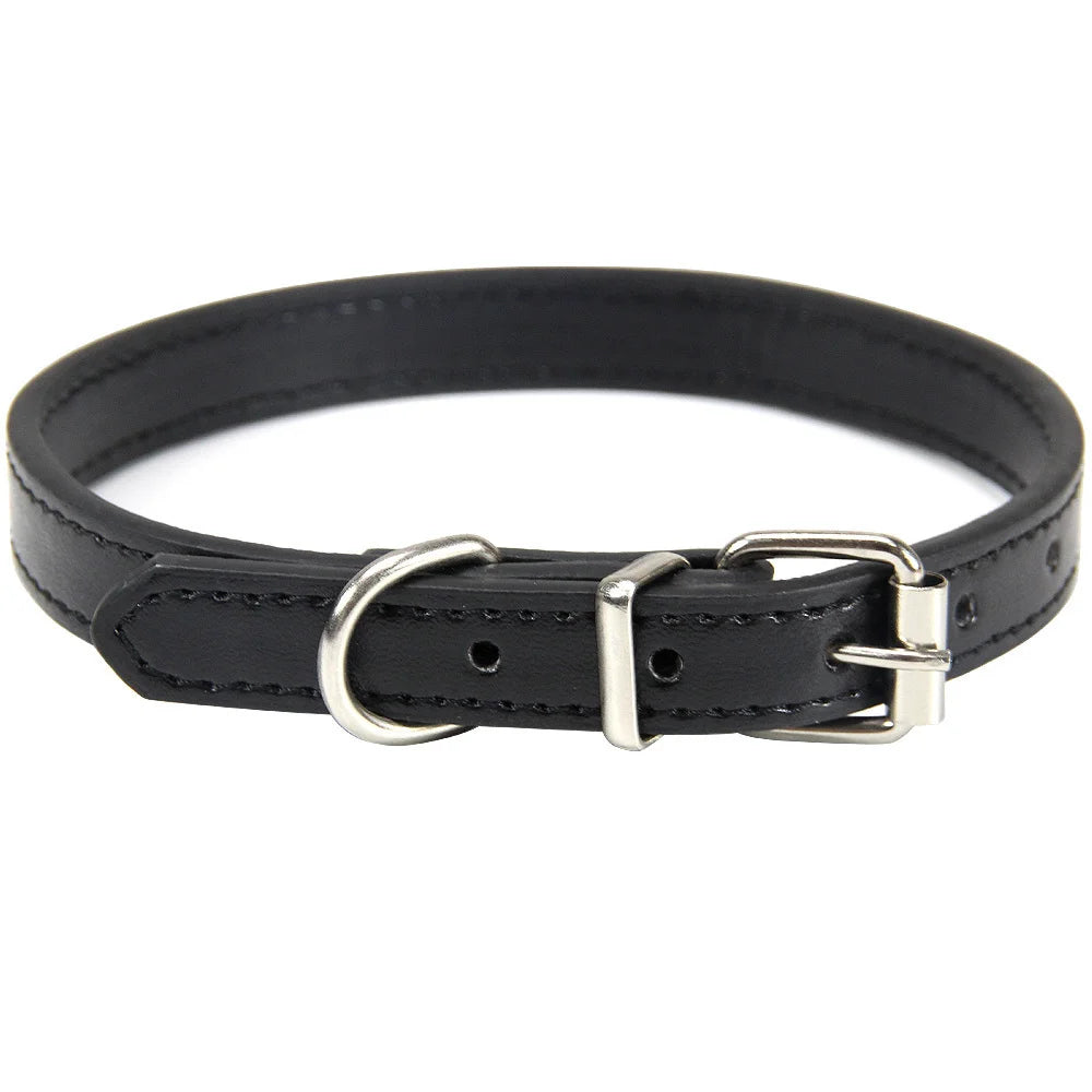 PU Leather Cat Collar Personalized Kitten Collar ID Name Engraving Pet Neck Starp For Cat Small Dog Puppy Accessories Necklace