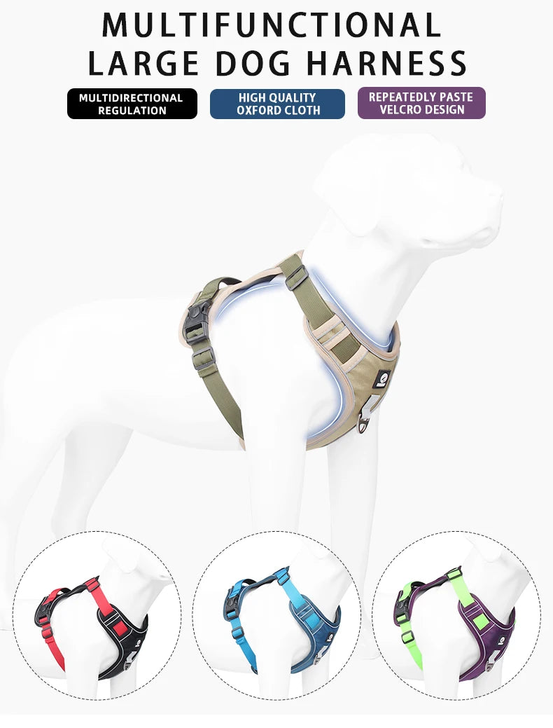 03-Comfort e Controllo – Pettorina per Bulldog & Cani Robusti
