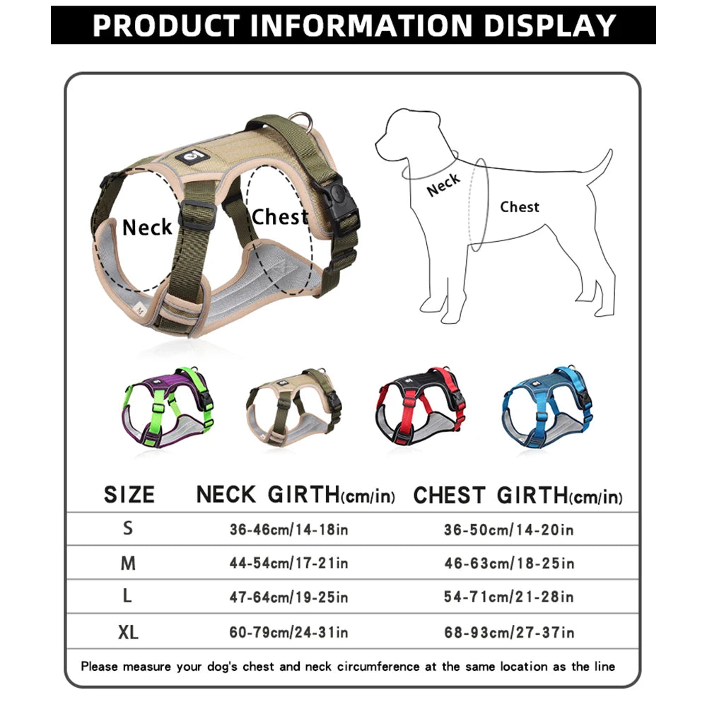 03-Comfort e Controllo – Pettorina per Bulldog & Cani Robusti